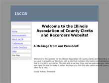 Tablet Screenshot of iaccr.net